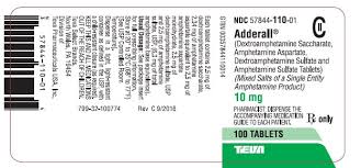 Generic adderall is a type of stimulant medication used to treat adhd and narcolepsy. Ndc 57844 110 Adderall Dextroamphetamine Saccharate Amphetamine Aspartate Dextroamphetamine Sulfate And Amphetamine Sulfate