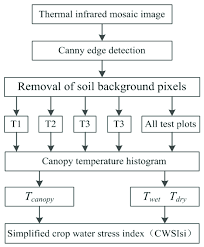 Flow Chart On The Calculation Of The Simplified Crop Water