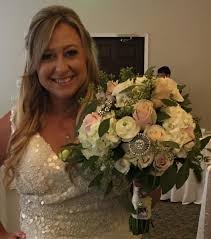 Chose an all clear crystal bouquet.or a mix of two or three colors to compliment your wedding color theme! Wedding Countryside Flower Shop Nursery Garden Center