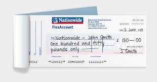 To happen or exist after something: Help With Cheques Nationwide