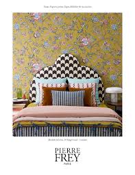 La Maison Pierre Frey Advertising Campain 2018 Artistic Direction By C Agence Simone Stylist C Anne Perrichi Draeger Image C Ambroi Home Pierre Frey Home Decor