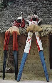 4 Stilts Africa Stilt Costume