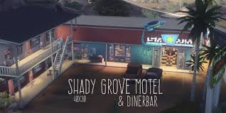 See 171 unbiased reviews of cactus coffee & teagarden, rated 5 of 5 on tripadvisor and ranked #1 of 4 restaurants in uis. Shady Grove Motel Dinerbar A Lot By Amoebae Once A Thriving Motel The Shady Grove Was Abandoned Overnight No One The Sims 4 Lots Sims Building Sims House