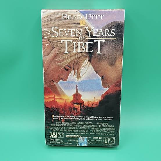 Seven Years in Tibet VHS Tape 1997 Adventure Drama Brad Pitt EXCELLENT  CONDITION 43396218130| eBay