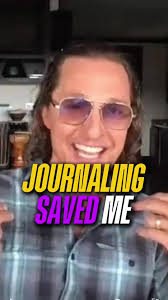 "The pen and paper were my only friends.", That’s what Matthew McConaughey  said when we spoke about the real power of journaling., ㅤ, In a time when  there were no answers…, He kept writing anyway., ㅤ, ...