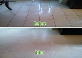 how to clean tile grout kitchen floor