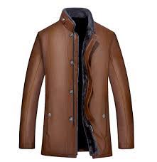 Click To Buy 8xl 6x Men Leather Jacket Fur Stand Collar Pu Motorcycle Jaqueta Masculinas Inverno Couro J Leather Jacket Style Mens Jackets Leather Jacket