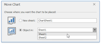 Creating A Chart Sheet Devexpress End User Documentation
