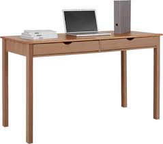 Für personen die viel platz benötigen und eine. Schreibtisch Aus Holz Massivholz Online Kaufen Otto