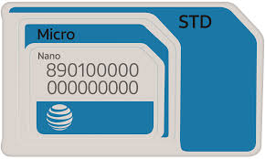 Many phones are equipped with cutouts for all three sizes, so you can decide which version you want. At T Universal Sim White From At T