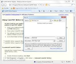 Cutepdf Writer 3 1 Full Professional Download For Windows Writer Download Online