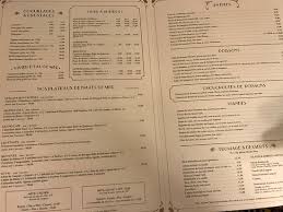 Menu Picture Of Le Grand Cafe Capucines Paris Tripadvisor