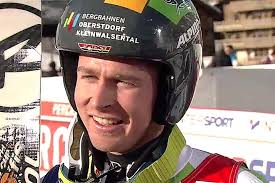 Stefan Luitz ist beim Riesenslalom in Val d'Isère (FRA) Dritter gerworden.