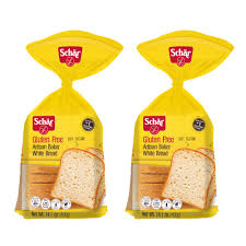 I try searching for gluten free flour mix as it is often listed in the ingredients for gf bread. Schar Gluten Free Artisan Baker White Bread 2 Count Amazon Com Grocery Gourmet Food