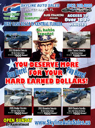 Maybe you would like to learn more about one of these? Skyline Auto Sales Home Facebook