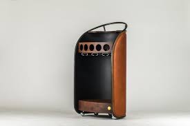 The Contour Bar Cart in Brown — Westin Mitchell