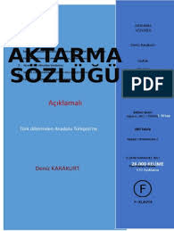 Aktarma Sozlugu