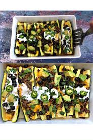 Beef Taco Stuffed Zucchini Boats Keto Low Carb Video Ground Beef Recipes Quick Healthy Meals Healthy Recipes