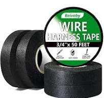 Amazon.com: 5 Rolls High Temp Wire Harness Tape (250FT Total ...