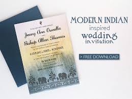 Free Diy Modern Indian Wedding Invitation Download Print Modern Indian Wedding Invitations Modern Wedding Invitations Templates Indian Wedding Invitation Cards