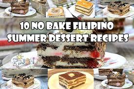 7 quick and easy recipes for pinoy dessert and candy. Easy No Bake Filipino Desserts Perfect For Christmas And New Year