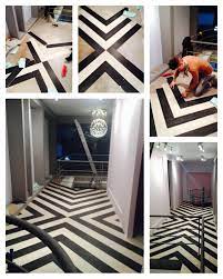 As a result, flooring brands started developing luxury vinyl plank flooring that was thicker and more rigid than sheet vinyl. Pin By Molly Gonzales On Design Floor Wood Floor Pattern Vinyl Tile Flooring Geometric Floor