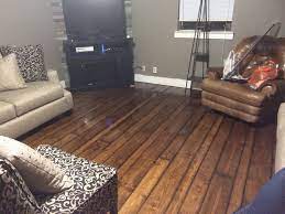 If you are allowed to use 2x4's for the joists, it'll cost you more money than using 2x6's would. My New Hardwood Floors Diy Sand Stain 2x4 2x6 2x8 Yellow Pine Boards Lay Roofing Paper Lay Boards Nail In Plac Diy Flooring Diy Wood Floors Flooring