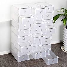 Multiware 24 X Schuhaufbewahrung Schuhbox Schuhkasten Stapelbox Schuhkarton Aufbewahrungsbox Amazon De Kuche Haushalt Schuhbox Schuhkarton Aufbewahrungsbox