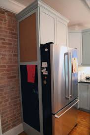 Andi Neil S Kitchen Part 14 Its Done Stately Kitsch Kitchen Layout Home Refrigerator Panels
