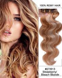 Loose wavy blonde hair is one of the special product, because it was bleached very careful before using hot steam to make hair texture. Elibess Clip In Human Hair Wavy Remy European Clip In Hair Extensions Clips In Human Hair Extensions 150g Colore 27 613 Mixed Strawberry Blonde Hair Extensions Blonde Extensions From Haircareexperts2028 69 42 Dhgate Com