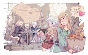 Hi i'm alisaie remember me from 50 levels ago? alisaie was the main heroine on bahamut raid series on 2.x, that is the reasoning why u dont see her much until 3.x series. Alphinaud Fanart Tumblr