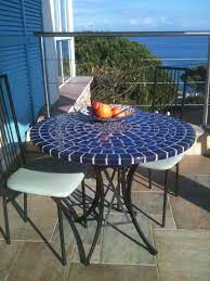round mosaic table 90 cm mosaic table mosaic table top bistro table outdoor