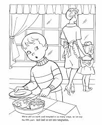 31 best fun activities for kids images on pinterest. Bible Printables Lord S Prayer Coloring Pages The Lords Prayer Coloring Home