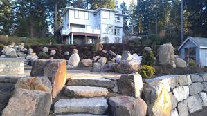 Project In Olympia Washington Landscape Design Garden Wall Olympia Washington