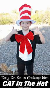 Diy Cat In The Hat Costume Diy Costumes Kids Kids Costumes Boys Dr Seuss Costumes