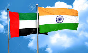 A nation's flag is not just a colorful piece of cloth with some symbols crested on it, its representation is more than that. Uae Flag With India Flag 3d Rendering Stock Photo Picture And Royalty Free Image Image 58077128