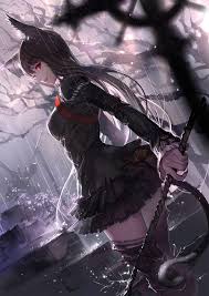For all those pretty faces! Beautiful Anime Girl Black Wallpapers Wallpaper Cave