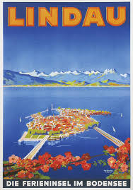 Sold Price Poster By August Gensing Lindau Im Bodensee June 6 0119 11 00 Am Cest Lindau Poster Retro Poster