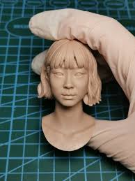 DIY 1:6 Korean Girl Da-mi Kim Head Sculpt Carving For 12" Female Action  Figure
