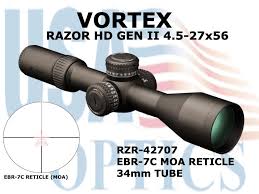 Maybe you would like to learn more about one of these? Vortex Razor Hd Gen Ii 4 5 27x56 Ebr 7c Moa Reticle 34mm Tube