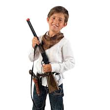 Miniature vintage toy guns, 1960s toy gun set, vintage cap guns, tommy gun, flintlock pistol & metal rifle, vintage marx toys, mares laig, Wild West Cowboy Rifle And Pistol Playset Smyths Toys Uk