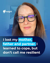 Fiona Styles has suffered compound loss that's left her forever changed.  But she's found a way to process what's happened that has nothing to do  with being positive or resilient. To read