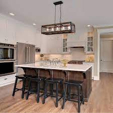 Kitchen Chandelier Hanging Ceiling Pendant Light With 5 Glass Shades Long Glass Chandelier Kitchen Chandelier Rustic Light Fixtures Ceiling Pendant Lights