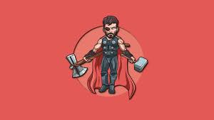 Set as background wallpaper or just save it to your photo, image, picture gallery album collection. Thor 4k Mcu Art Wallpaper Hd Minimalist 4k Wallpapers Images Photos And Background