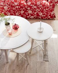 kragsta nesting tables set of 2 white ikea koffietafel witte salontafels salontafel