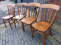 Farmhouse chairs, kitchen chairs, oak chairs, oak furniture, william click here to buy this 4 oak farmhouse william mary kitchen chairs tudor on canonbury antiques. Antique Farmhouse Kitchen Dining Chairs 252600 Sellingantiques Co Uk