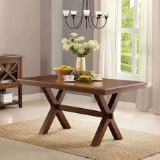 And apart from that, it can become multipurpose due to the large space on the top. Better Homes Gardens Maddox Crossing Dining Table Walmart Com Wooden Kitchen Table Wood Dining Room Table Wood Dining Table