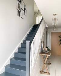 Stairs Painted In Farrow Ball Railings House Interior Loft Room Painted Staircases