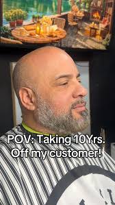 Who said you gotta look your age? 👀 This beard color switch-up changed the  whole vibe 🔥 #BeardDye #freshlook