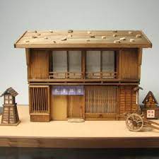 小林工芸 木製建築模型 妻籠の旅籠 つまごのはたご kob t3 16 200円 プラモデル 模型メーカー 有限会社プラッツ 飛行機 戦車などの製造 販売 静岡 platz co ltd 旅籠 建築模型 建築